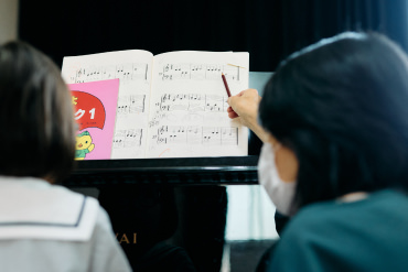 ピアノ教室の様子