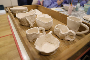 陶芸教室の様子