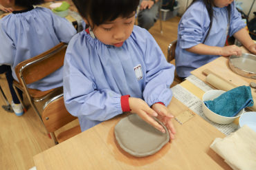 陶芸教室の様子