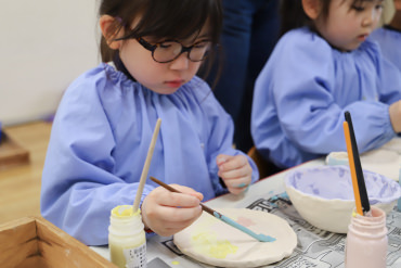 陶芸教室の様子